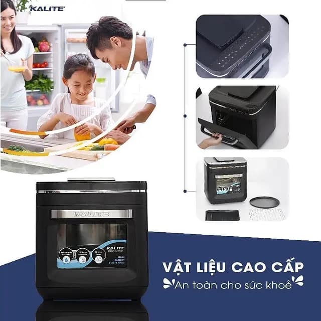 So Sánh Nồi Chiên Hơi Nước Kalite Steam X và Olivo SF16 Pro: Tính Năng và Hiệu Suất