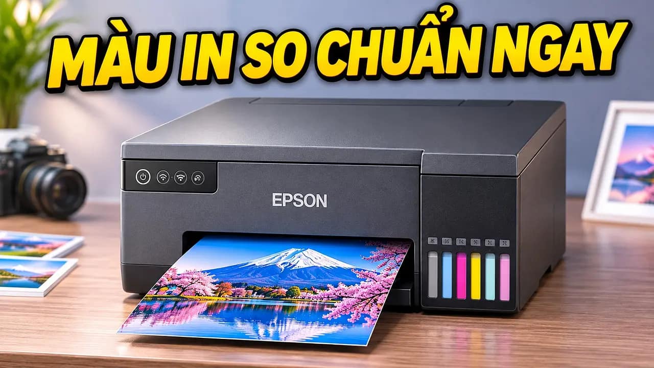 Top 3 máy in màu Epson L8050 và các mẫu liên quan năm 2026