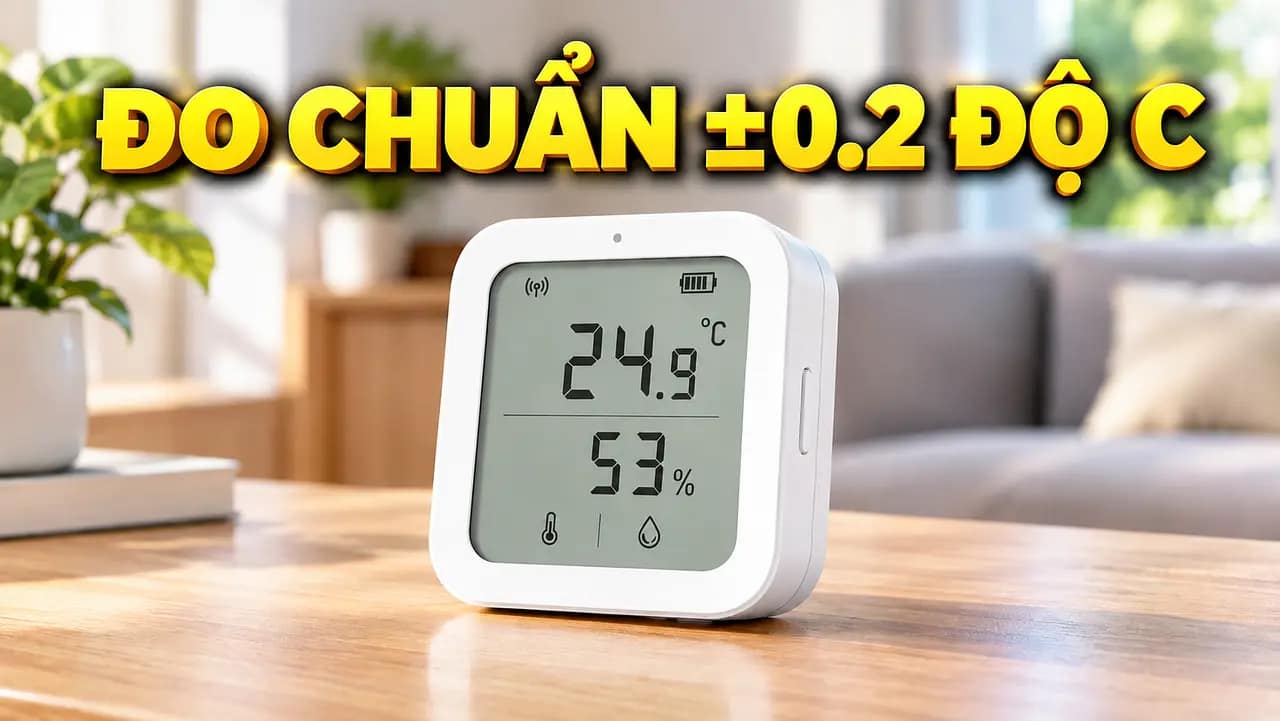 Top 4 cảm biến nhiệt độ và độ ẩm Aqara temperature năm 2026