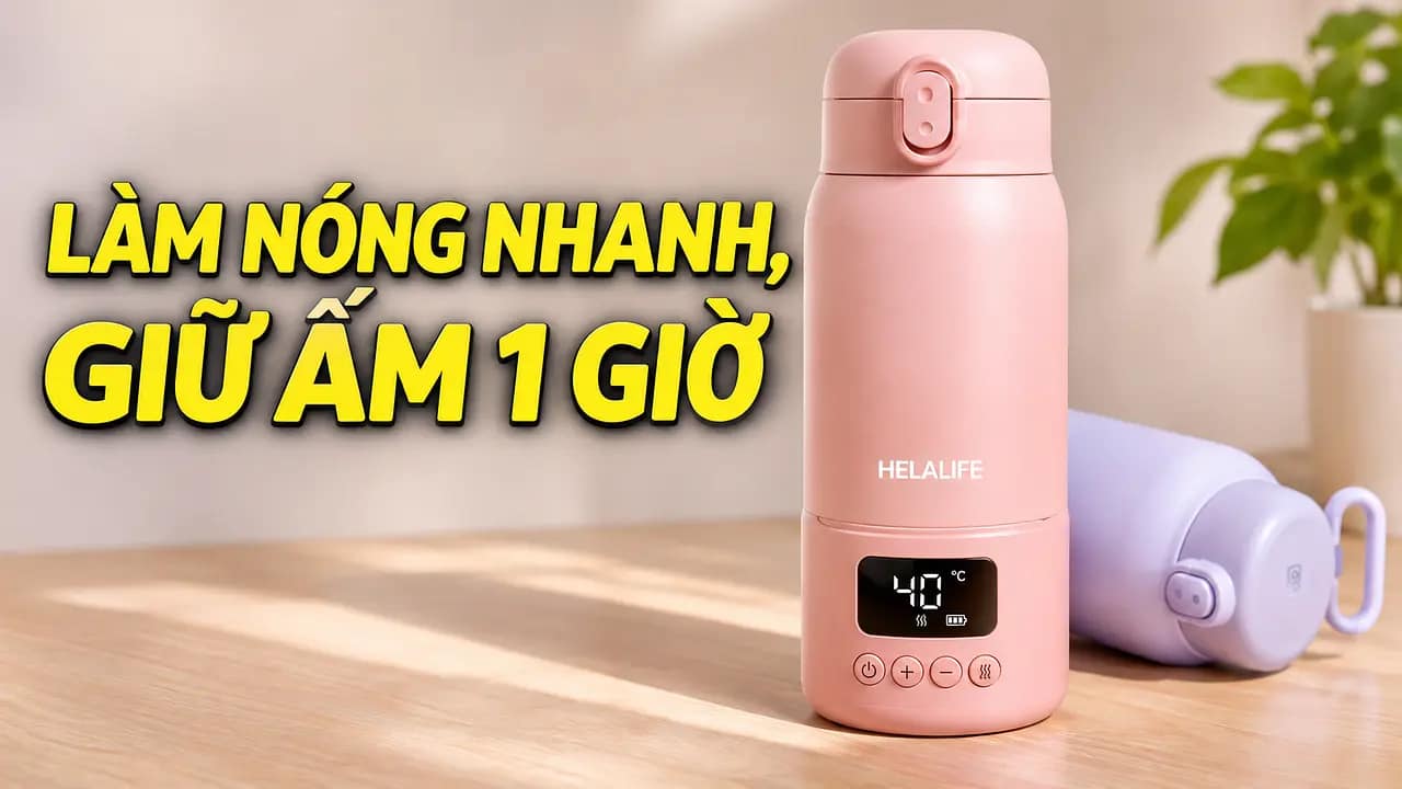 Top 5 máy hâm bình sữa an toàn, tiện lợi cho bé năm 2026
