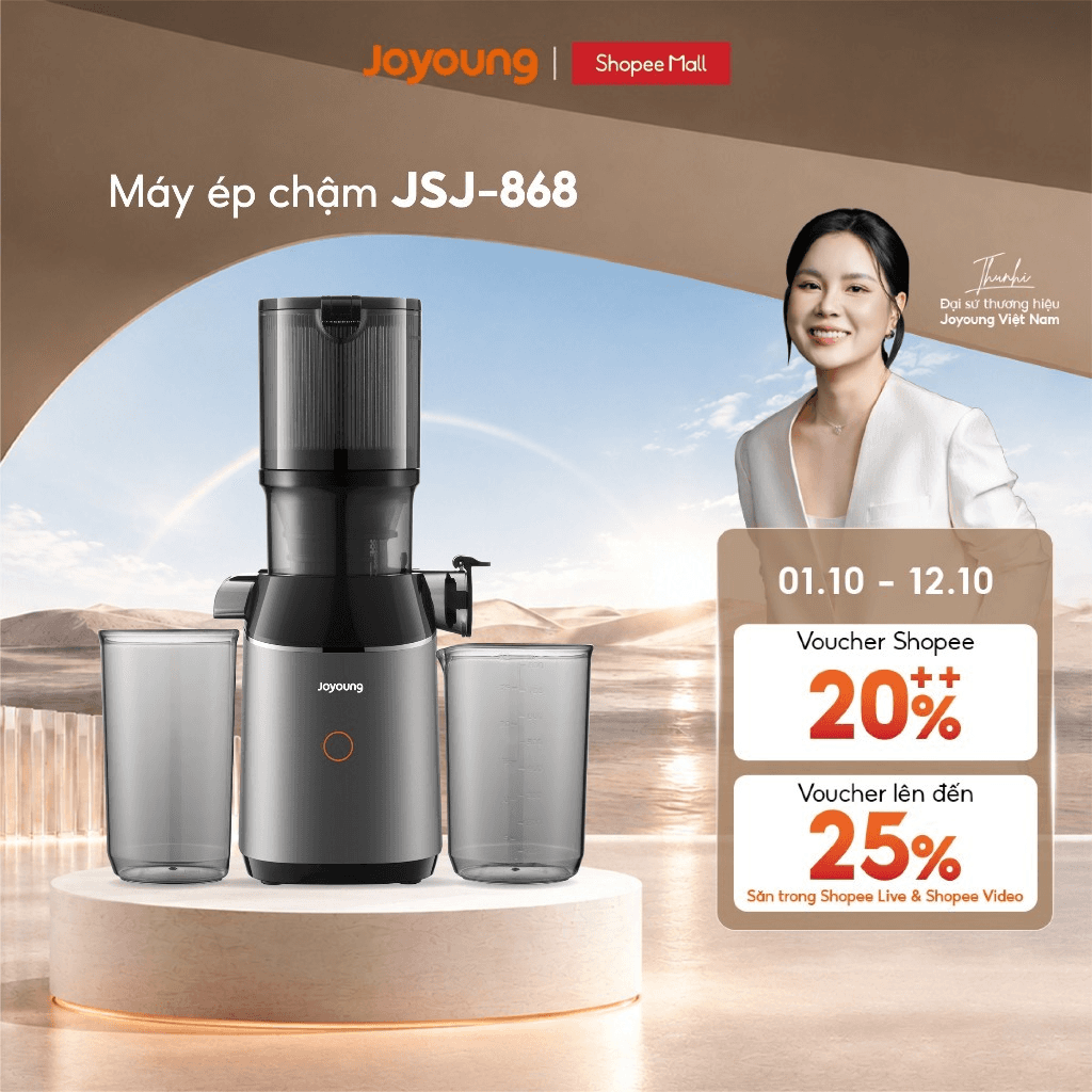 Top 5 máy ép hoa quả tốt nhất tầm giá 1tr cho gia đình năm 2026