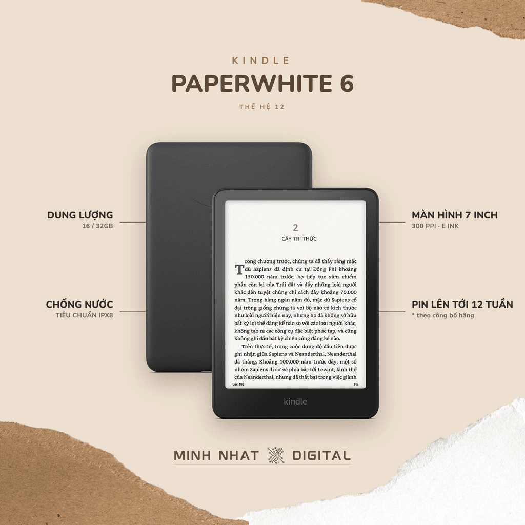 Máy đọc sách Kindle GEN4 – máy đọc sách giá rẻ