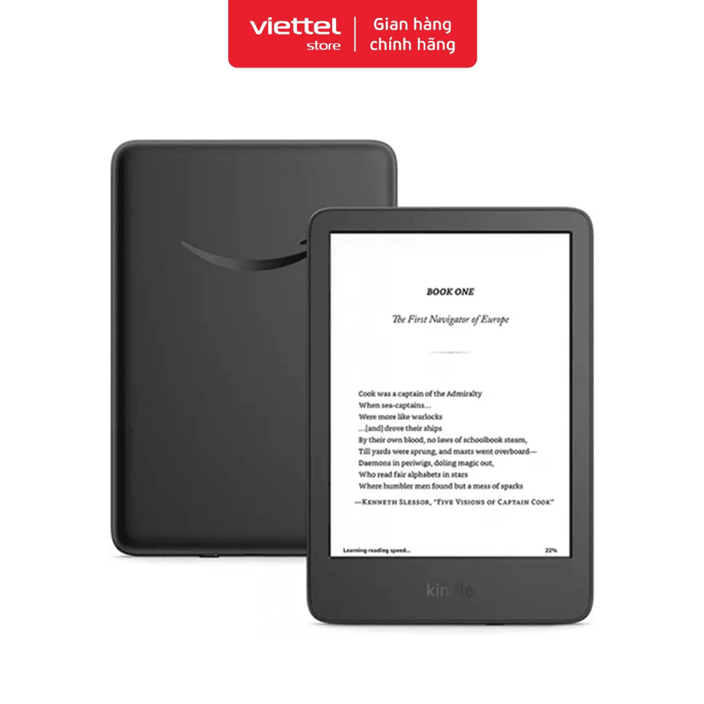 Máy đọc sách Kindle 16GB – máy đọc sách giá rẻ