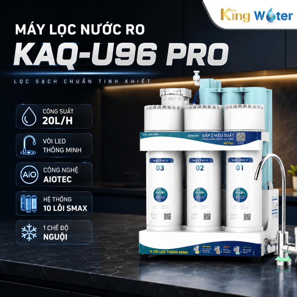 Máy lọc nước KAROFI KAQU96 – cơ chế máy lọc nước vừa nóng vừa lạnh